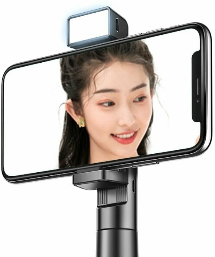 Монопод-атив для телефона Recci RHO-P01 Smart Shooting Phone Holder черный