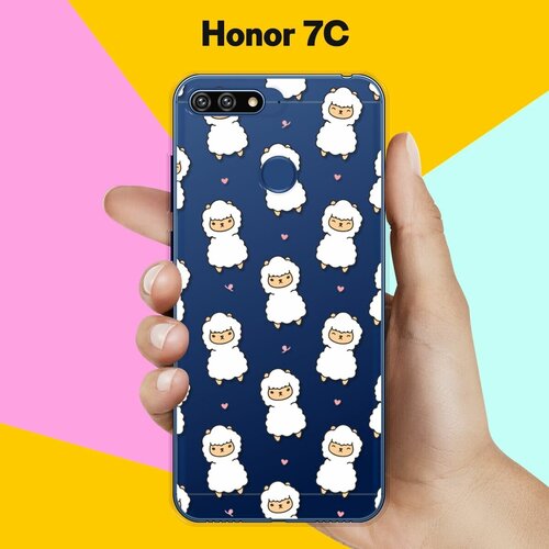 Силиконовый чехол Узор из лам на Honor 7C силиконовый чехол узор из лам на honor 9x