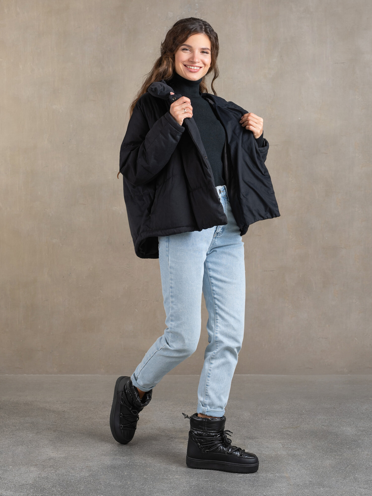 Полусапоги PATROL, размер 40, черный — фото 1