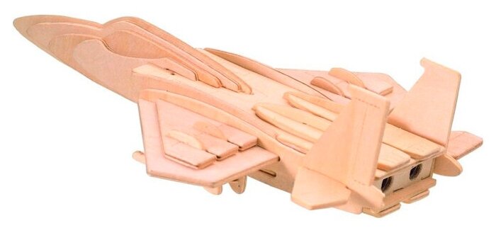 Сборная деревянная модель Чудо-дерево Самолет Истребитель F15