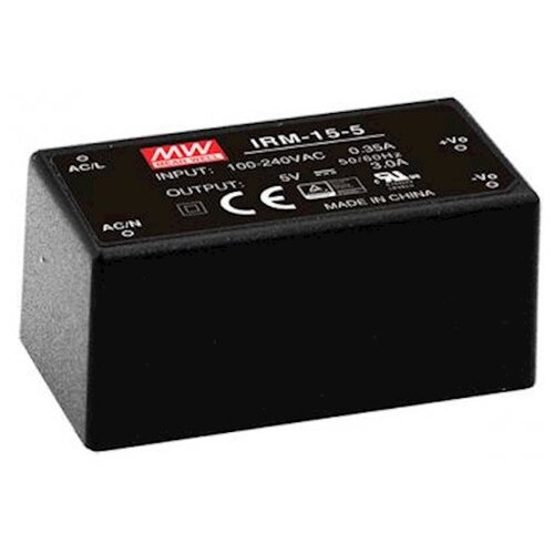 amt dc 18v 0 8а ac dc yjs18n Источник питания AC/DC Mean Well IRM-15-12