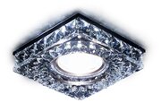 Встраиваемый светильник Ambrella Led S251 BK, Никель, GU5.3