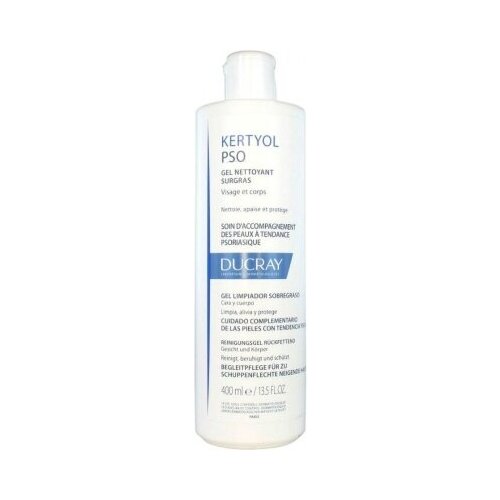 Ducray Kertyol PSO Ultra-Rich Cleansing Gel Гель очищающий сверхпитательный, 400 мл.