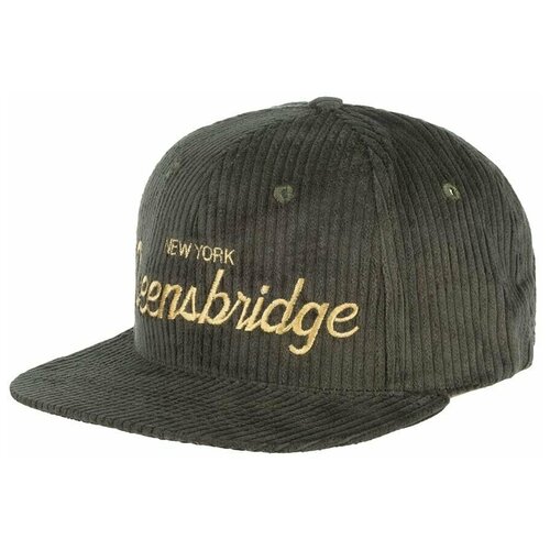 фото Бейсболка с прямым козырьком hood 103-swc001-ny037-bd queensbridge cord, размер one