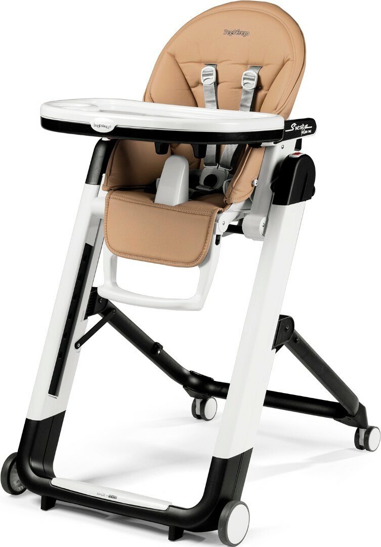 Стульчик Peg-Perego Siesta Follow Me Wonder Grey, пятноустойчивый, серый (IH03000000WD53) - фото №1