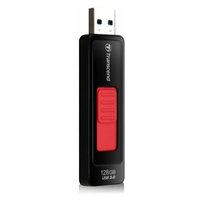 Накопитель USB 3.0 128GB Transcend JetFlash 760 TS128GJF760 черный/красный