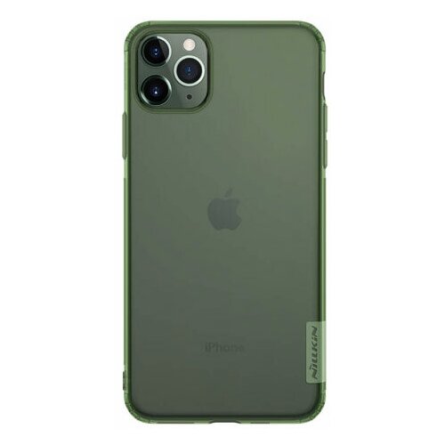 Чехол Nillkin Nature case для Apple iPhone 11 pro (зеленый, гелевый)