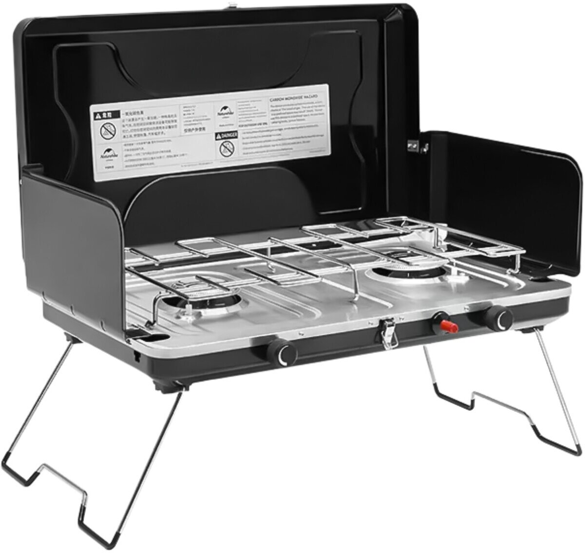 Плита газовая Naturehike Foldable Double Burner Double Stove