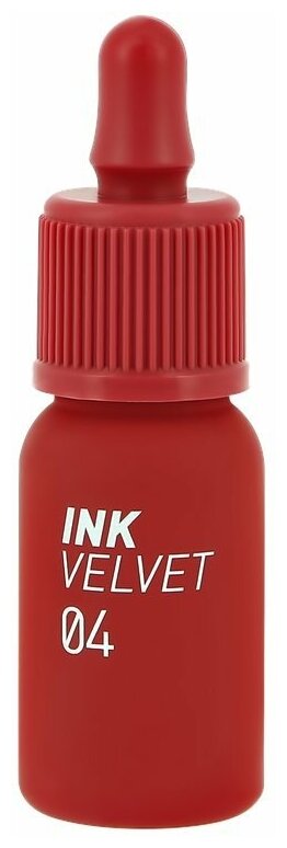 Peripera Тинт для губ Ink Velvet, 04 vitality coral