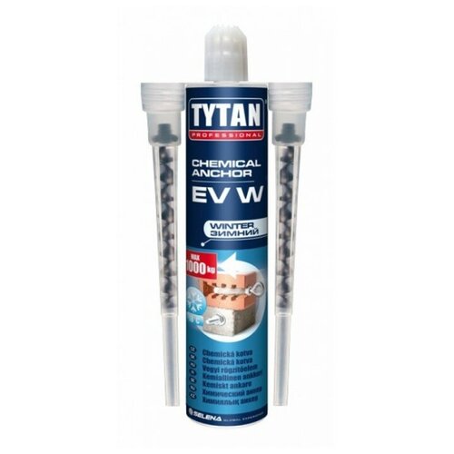 Анкер Тytan EV- W (Титан ЕВ-В) химический универсальный зимний, 300 мл химический анкер tytan professional ev i 300мл