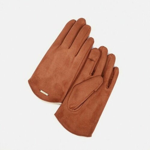 фото Перчатки , размер 8, бежевый made in china