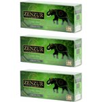 Чай Zenzur зеленый Green tea 25 пакетов, 3 шт. - изображение