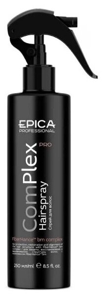 EPICA PROFESSIONAL ComPlex Pro Спрей для защиты, восстановления и выравнивания структуры волос с комплексом FiberHance bm, 250 мл