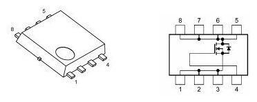 Микросхема TPCC8065-H N-Channel MOSFET 30V 13A TSON-ADVANCE