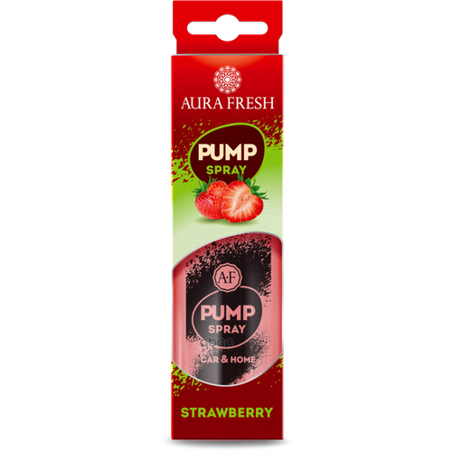 Ароматизатор Аэрозольный (Strawberry/Клубника) "Aura Fresh" Spray Aura Fresh арт. 23373