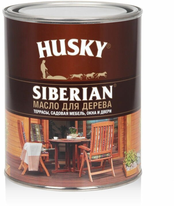 Масло для дерева HUSKY SIBERIAN 0,9 л