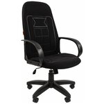 Офисное кресло, кресло руководителя CHAIRMAN 727, ткань, черный - изображение