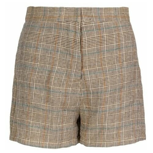 фото Шорты hache, средняя посадка, размер 40, бежевый