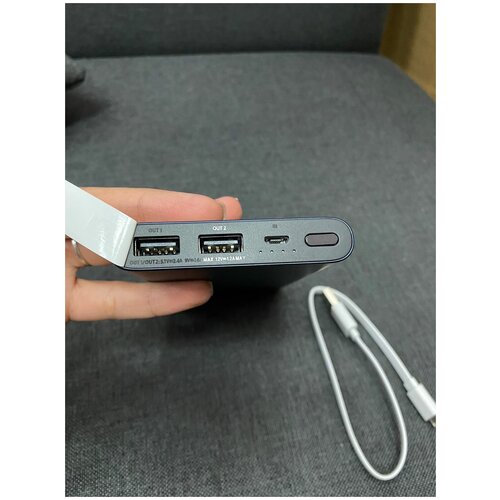 Портативный аккумулятор Xiaomi Mi Power Bank 2 10000 mAh темосиний без коробки в ТехПаке 79900₽