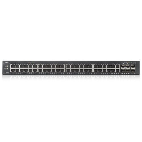 Коммутатор Zyxel GS2220-50-EU0101F L2 48x1Гбитс 4xКомбо1000BASE-TSFP 2SFP управляемый 90829₽