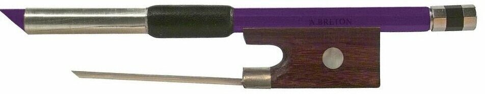 ANTON BRETON AB-110PP Brazilwood Student Violin Bow 1/4 Purple смычок для скрипки, круглая трость