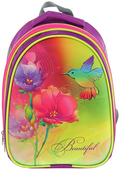 Рюкзак для девочки Luris Кузя Колибри, 2045802, разноцветный