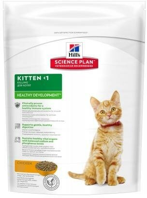 Сухой корм для кошек Hills Science Plan Healthy Development
Kitten Chicken 0,4 кг HILL'S - фото №13
