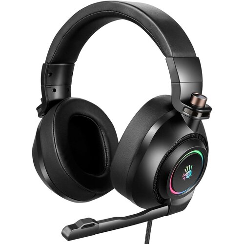 Гарнитура игровая A4Tech Bloody G580, черный (g580 usb /black) наушники pioneer hdj x5 k черный оголовье проводные