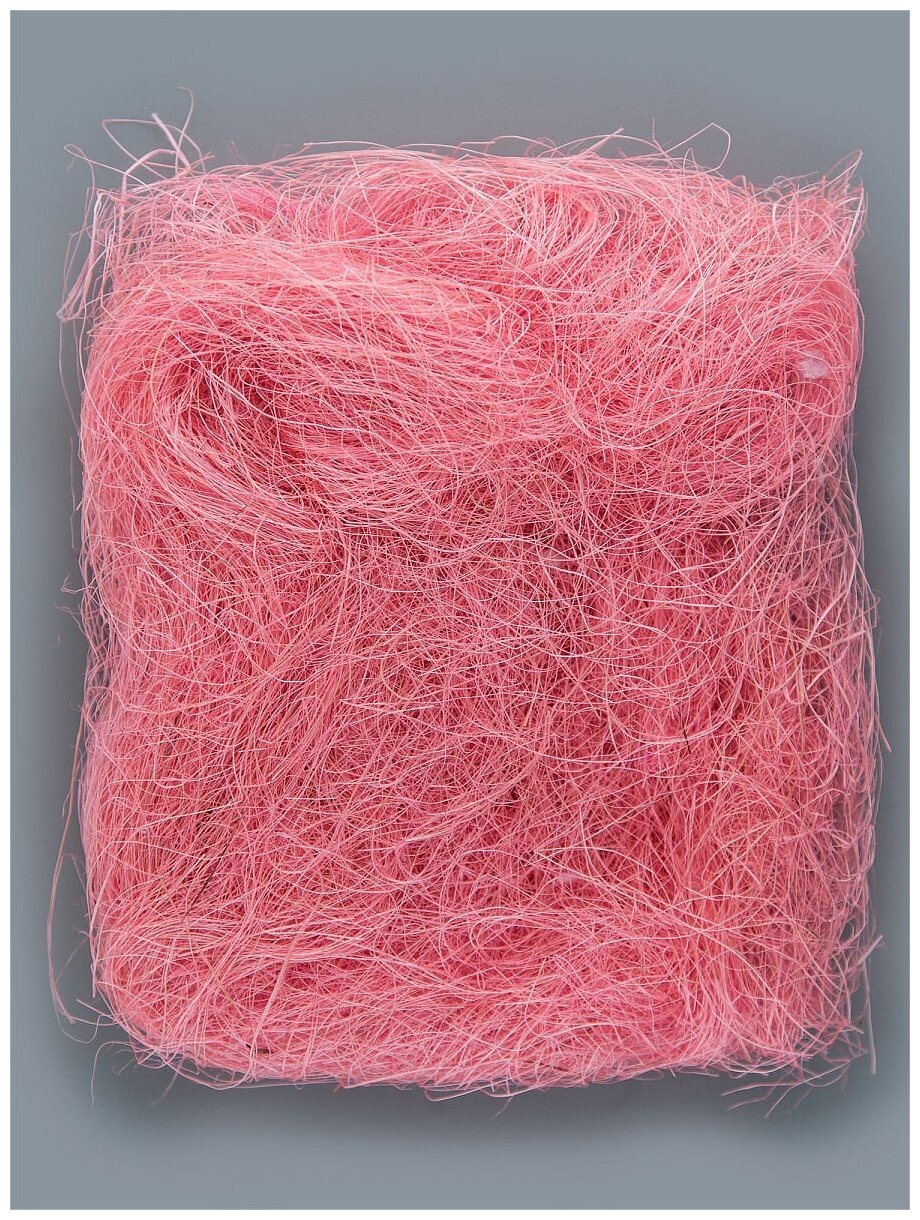 Сизалевое волокно "Розовый" 20гр. BHG-20-4