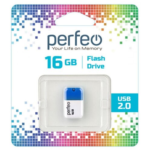 USB флешка 16Gb Perfeo M04 blue USB 2.0