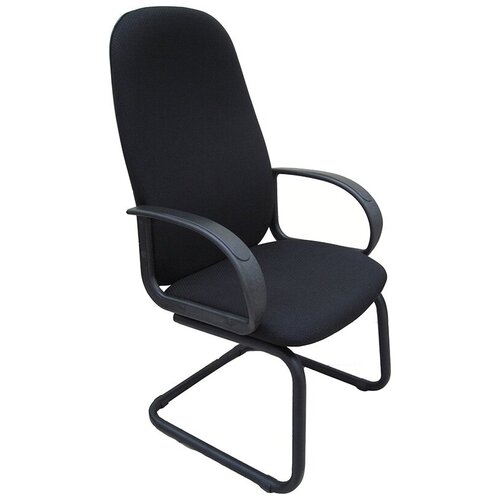 фото Конференц-кресло бюджет ультра ткань черная евростиль