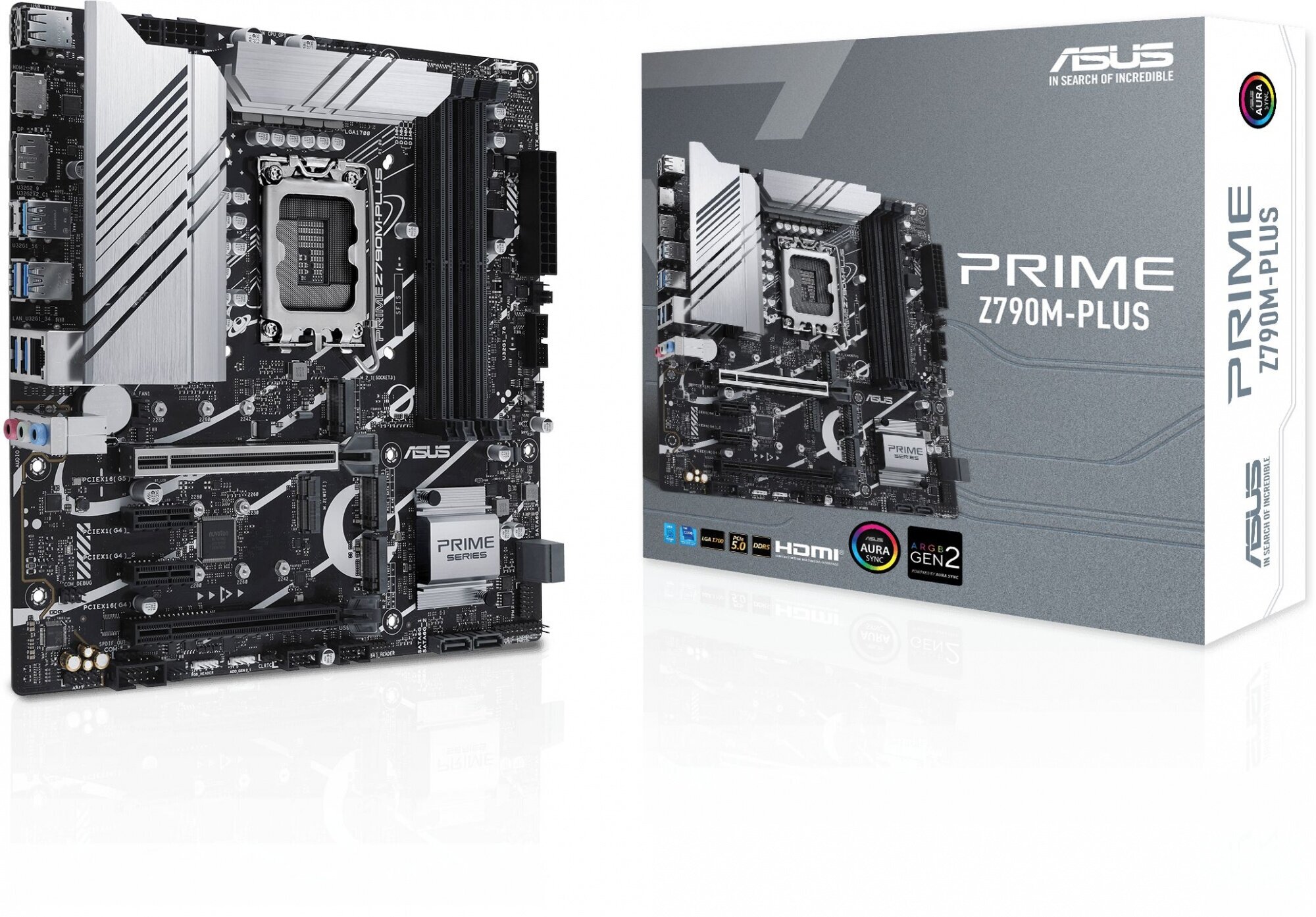 Материнская плата Asus PRIME Z790M-PLUS, Soc-1700, Intel Z790, mATX - фото №7