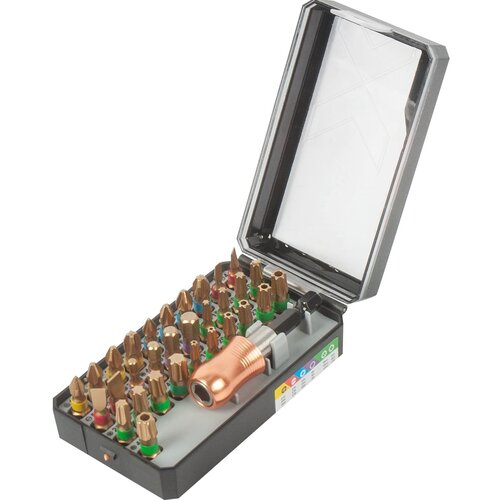 Незаменимый набор бит 25 мм 31 шт с держателем для работы с метизами Подходит для домашнего и профессионального использования Станет полезным подарком отцу мужу или сыну 3799₽