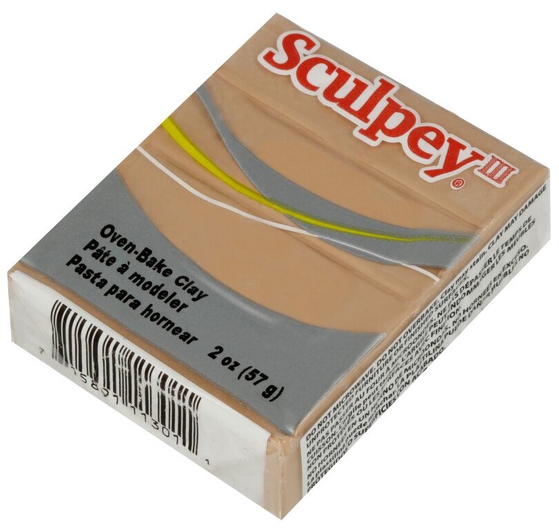 Полимерная глина Sculpey 57 г, каштановый (S302)