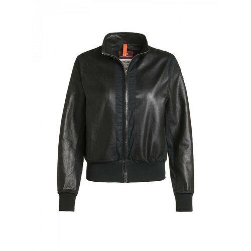 фото Кожаная куртка parajumpers, размер m, черный