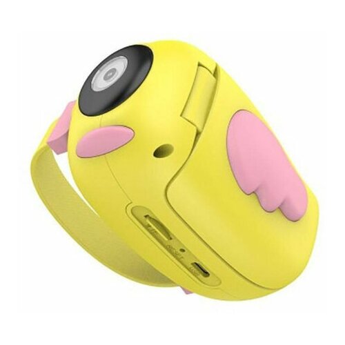 Детская фотокамера птичка цифровая камера фото-видеокамера желтый 145600₽