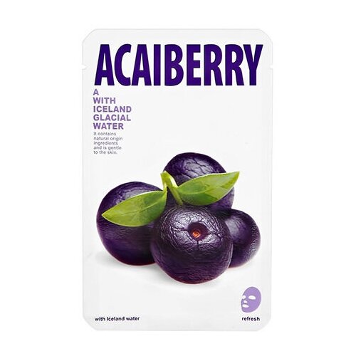 Маска для лица THE ICELAND с экстрактом ягод асаи (обновляющая) 20 г