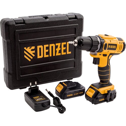Аккумуляторная дрель-шуруповерт Denzel CDL-12-02 26101 717000₽
