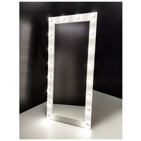 Гримерное зеркало GM Mirror, 80 см х 180 см, белый