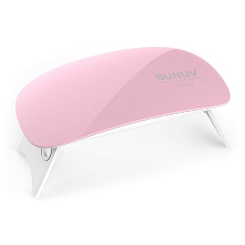 фото Гибридная лампа sunuv sunmini 2 (6 вт), цвет розовый