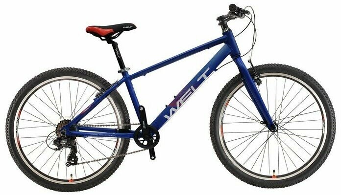 Велосипед Welt Peak 24 R matt blue (2021) 24"