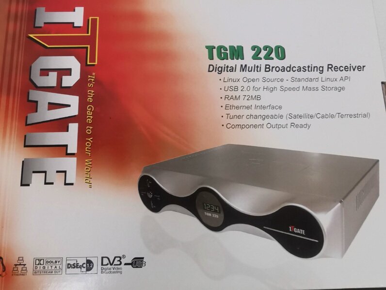 Спутниковый ресивер Itgate tgm 220 MPEG2 Linux