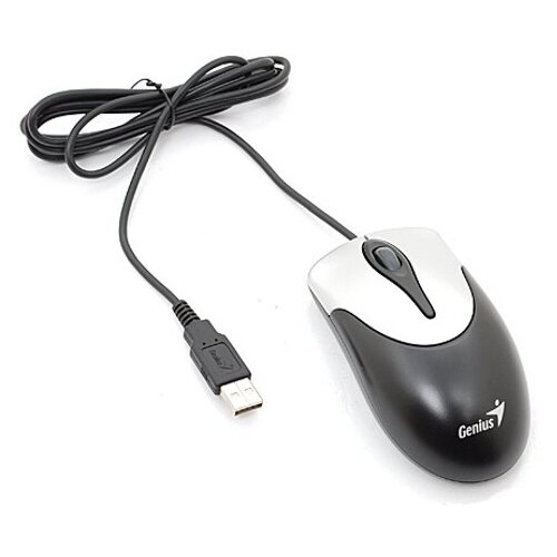 web камера genius widecam f100 v2 Мышь Genius NetScroll 100 V2 USB Black-Silver