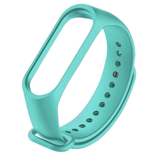 Ремешок силиконовый для Xiaomi Mi Band 5 (Turquoise/Бирюзовый)