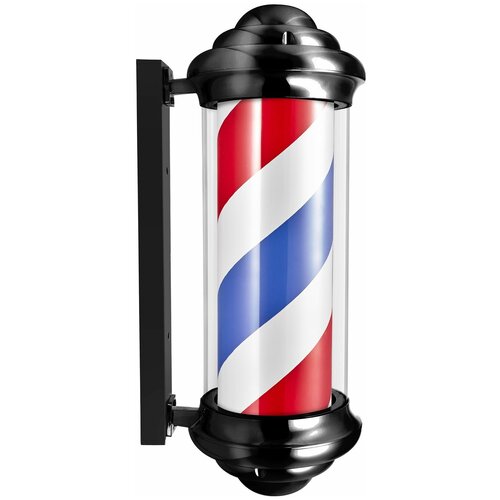 OKIRO / Барбер пол OKIRO Barber pole M 346 D черный / барбер пул для барбер шопа / Barber pole Barber Shop уличный светильник