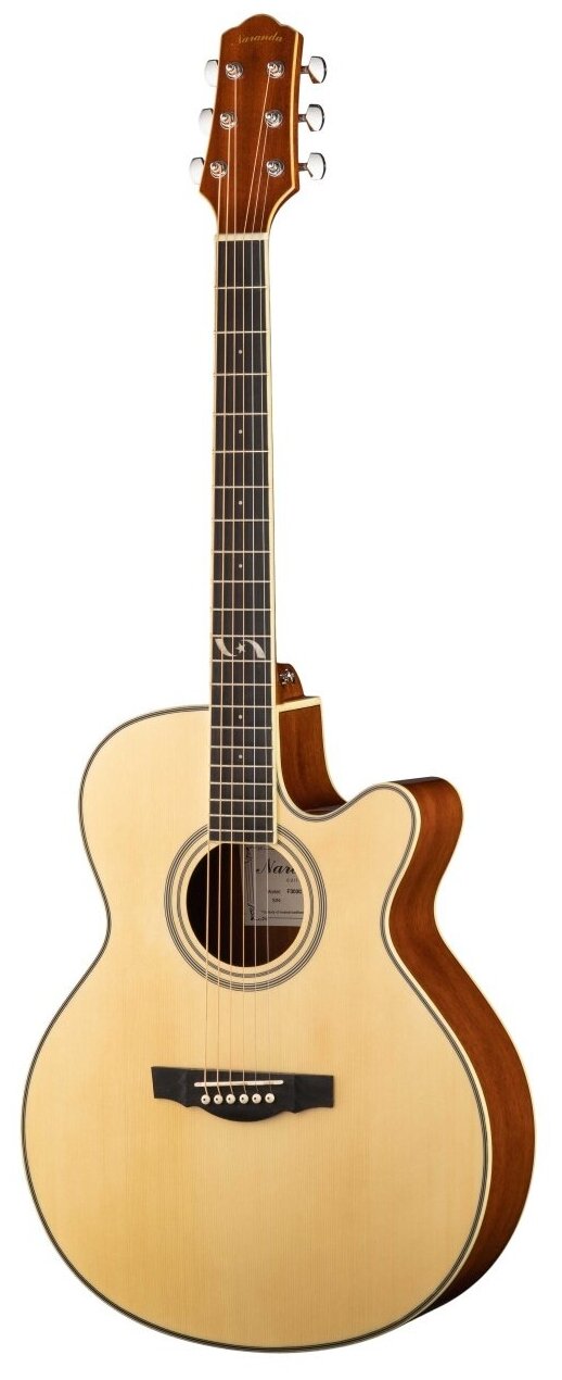 F303CNA Акустическая фолк-гитара с вырезом Naranda