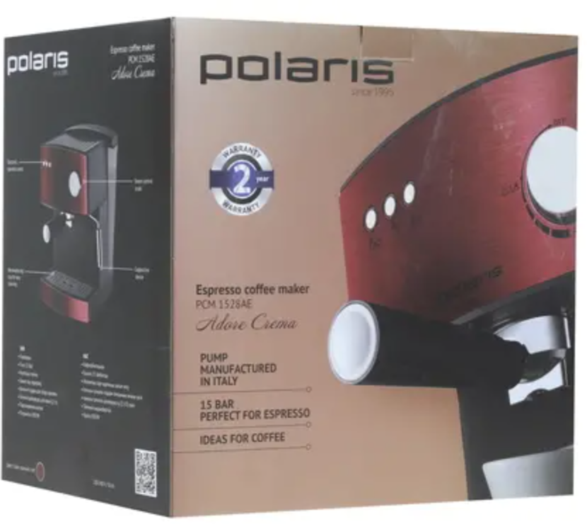 Кофеварка Polaris PCM 1528AE Adore Crema - фото №14