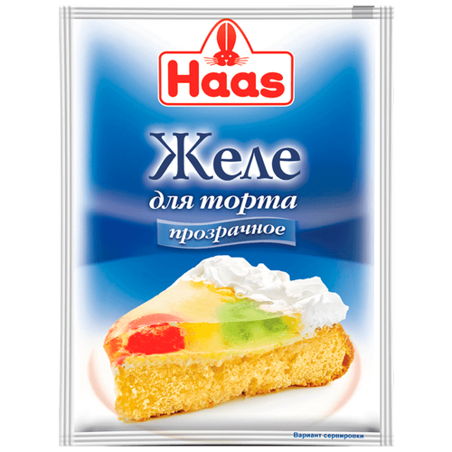 Haas Желе для торта 11 г, пакет