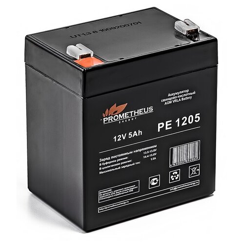 фото Аккумулятор для ибп prometheus energy agm long life pe 1205l 12v 5ah