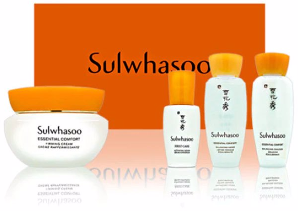 Набор уходовых увлажняющих средств SULWHAOO Essential Comfort Firming Cream Limited Set 75ml+8мл+35мл+35мл